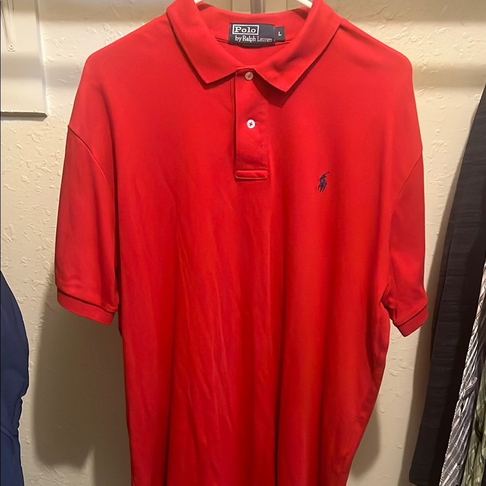 Polo by Ralph Lauren Red Classic Polo Shirt